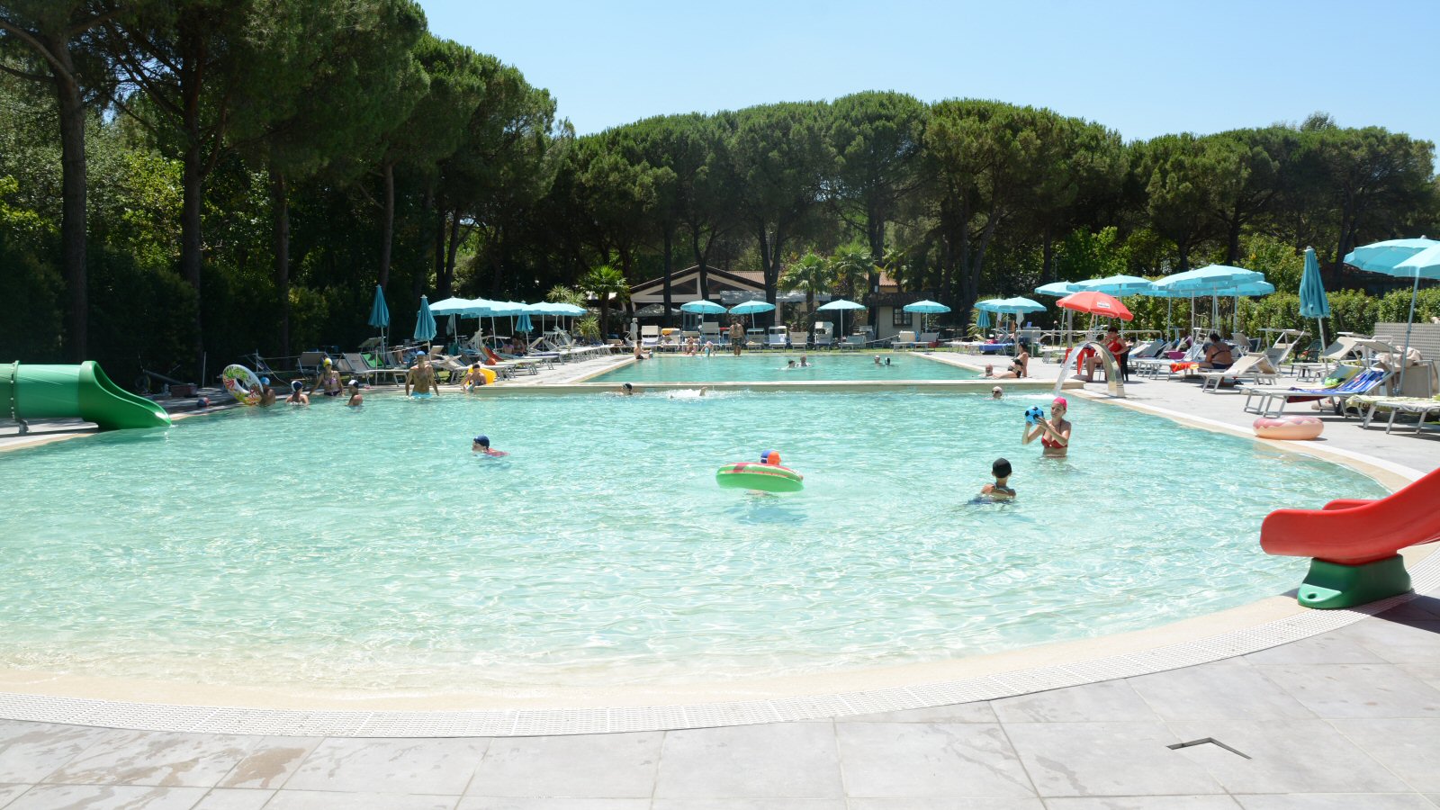 Parco acquatico piscine Badiaccia Camping Village Trasimeno