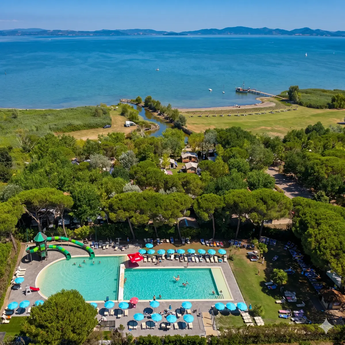 Infinity Pool — parco acquatico Badiaccia Camping Village