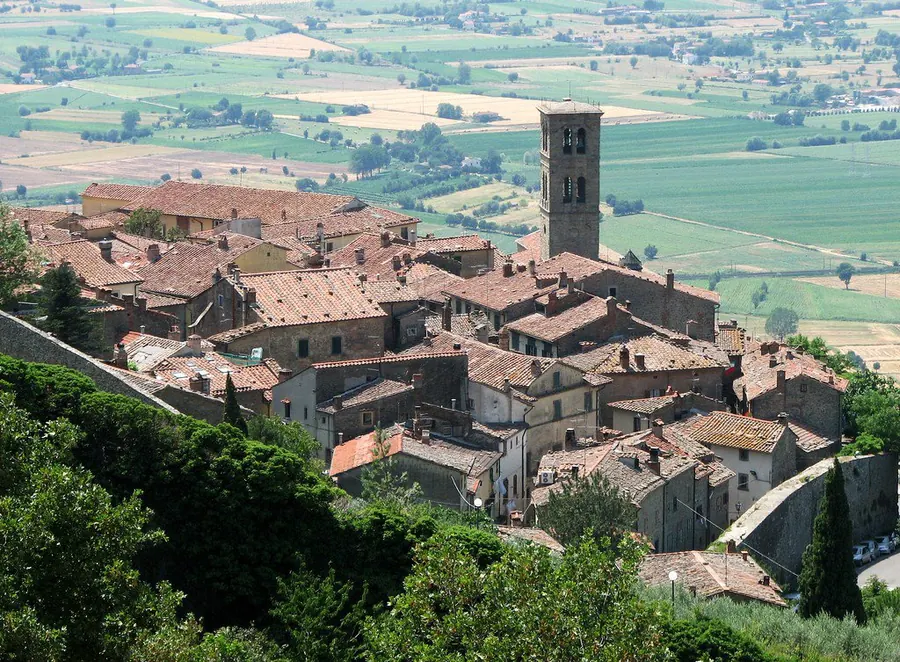 Cortona panorama Valdichiana
